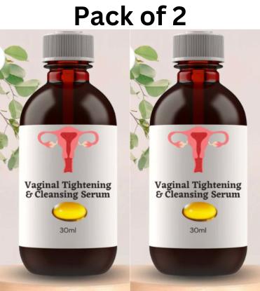 Vaginal tightening & Cleansing Serum Pack of 2