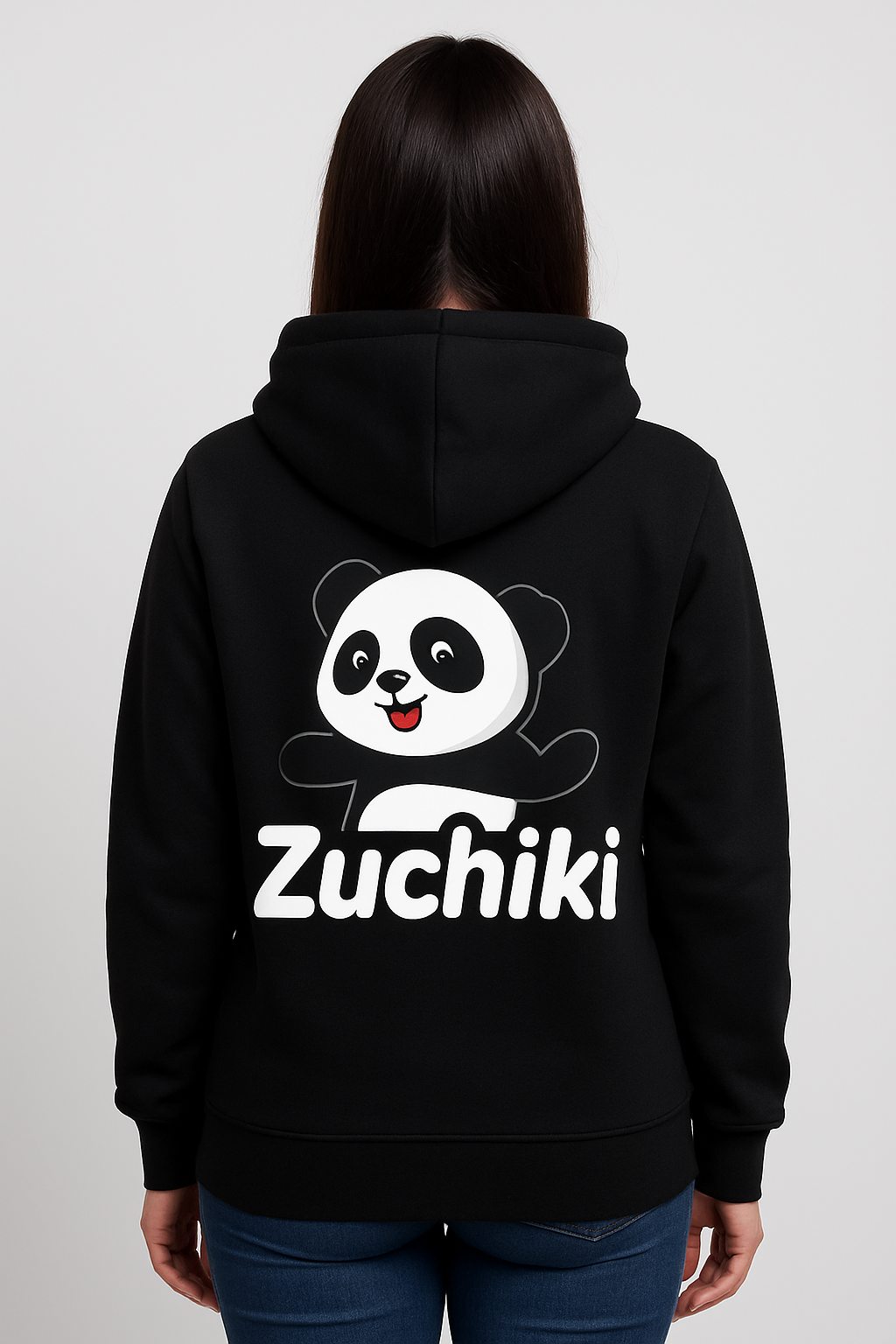 Panda Emblem Hoodie – Minimal, Modern & Powerful