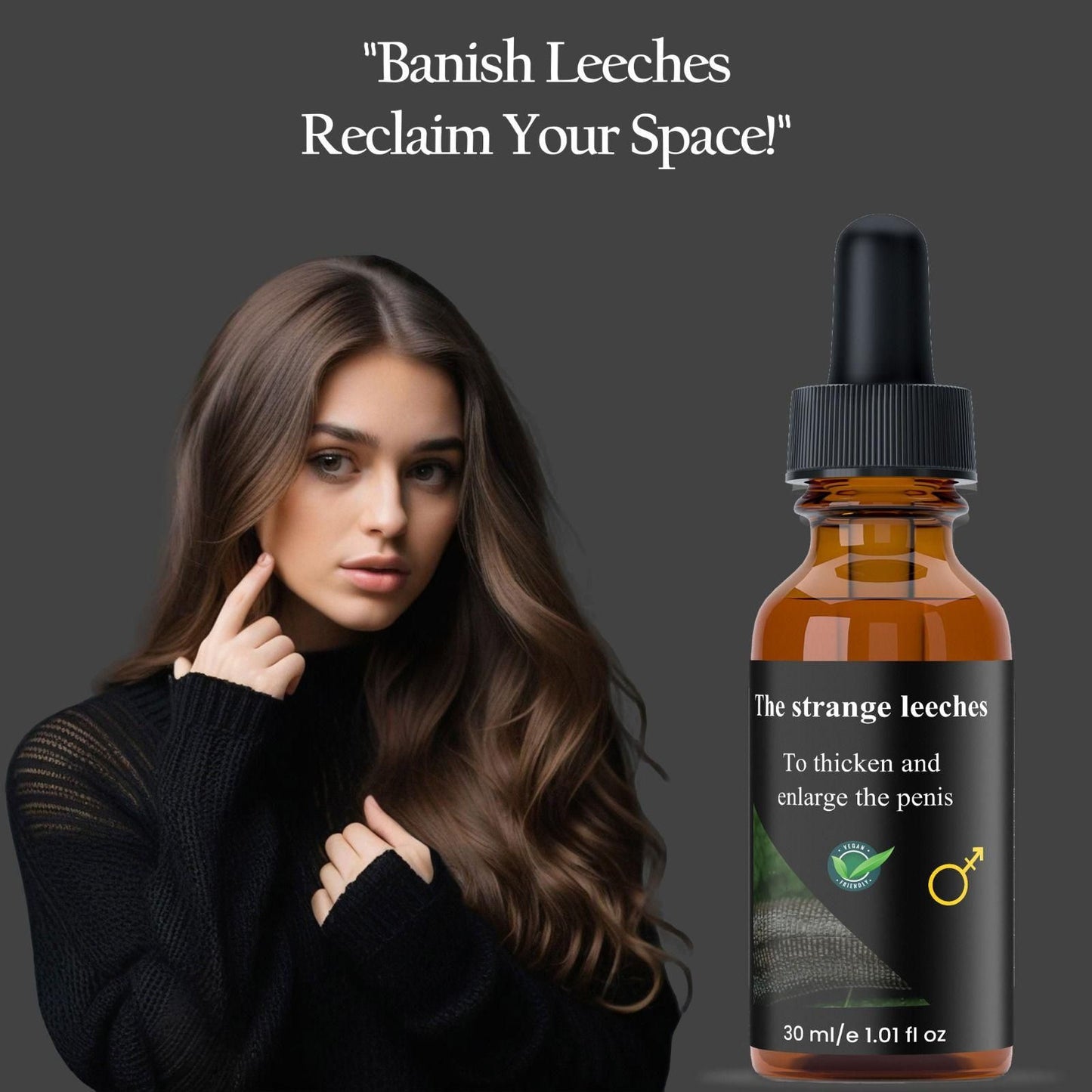 The Strange Leeches: To Thicken and enlarge 60 ml Pack of 2