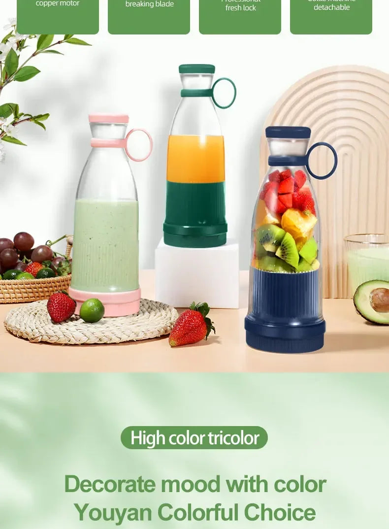 🍓 Mini Fresh Juice Blender