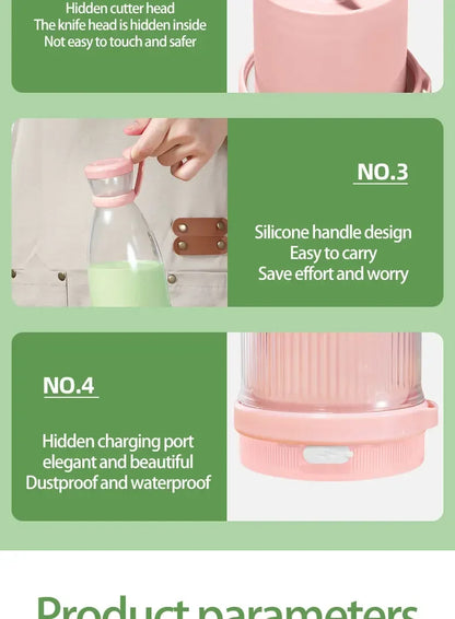 🍓 Mini Fresh Juice Blender