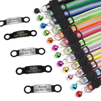 Engraved Cat Nameplate 📛😻