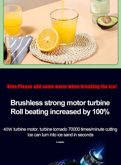 🍓 Mini Fresh Juice Blender