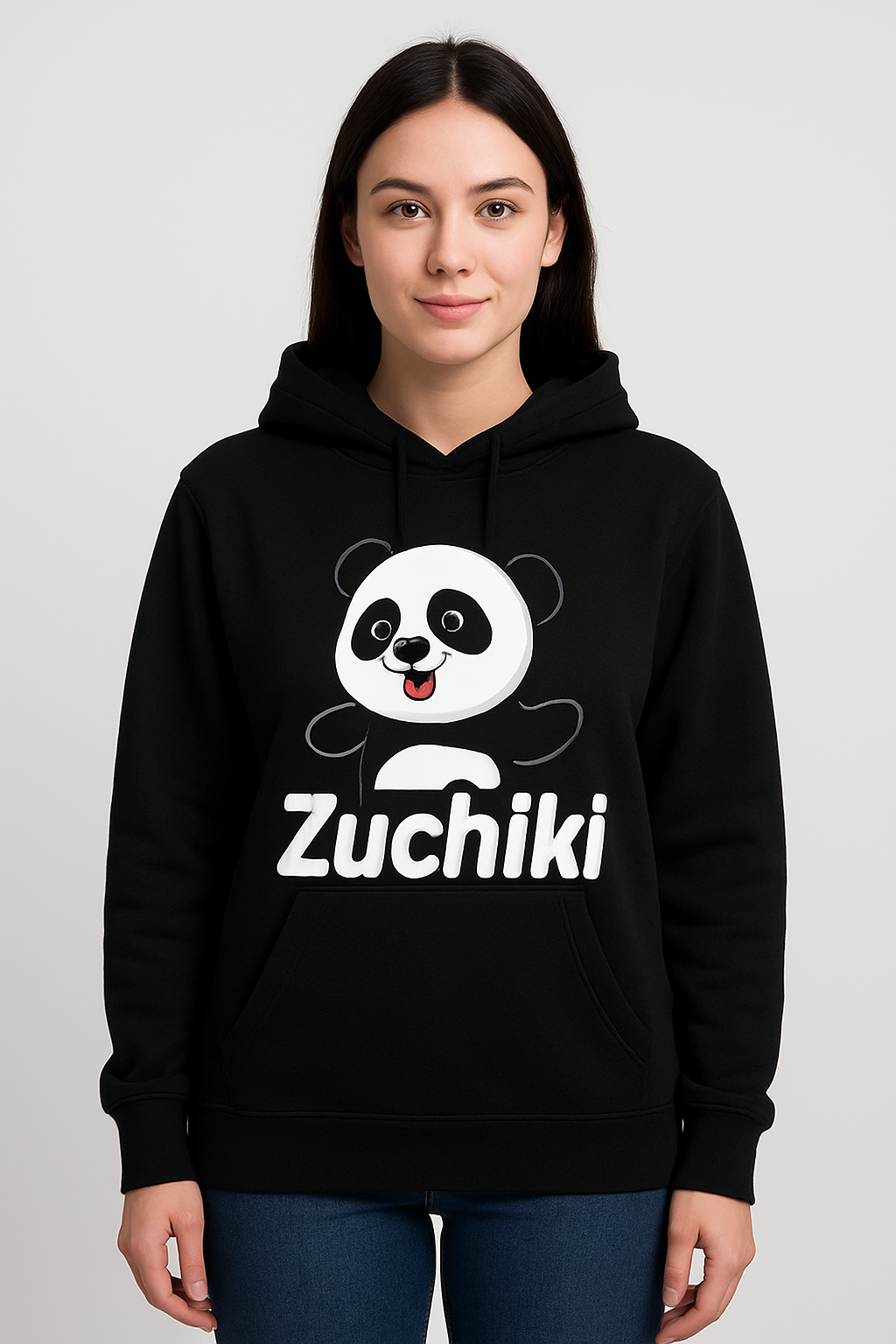 Panda Logo Hoodie – Cozy, Sleek & Statement-Making