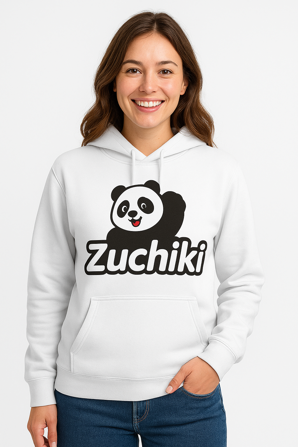 Panda Emblem Hoodie – Minimal, Modern & Powerful